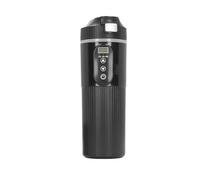 Car Electric Kettle, 500ml Stainless Steel Heating Cup, Travel Electric Cup, Portable Water Boiler, Intelligent Temperature Display, Electric Heating Mug with Cigarette Lighter