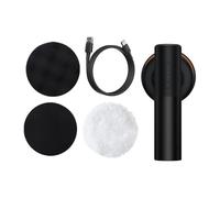 Car Electric Portable Auto Polishing Wood Machine Adjustable Polisher Homogeneous Buffing Waxing Machine Waxing Tools for Car Storage Silicone Professionals Variable Speed