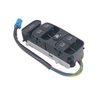 Car Electric Window Control Switch Fits for Mercedes C Class Front Left A2038200110 A2038210679 Electoric Power Master Window Control Switch Regulator Button Auto Parts