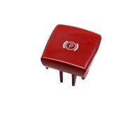 Car Electronic Handbrake Parking Switch P Button Auto H Cover For X5 X6 E70 E71 E72 2007-2013 61319148508 Car handbrake button(Red Parking Switch)