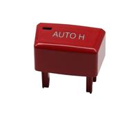 Car Electronic Handbrake Parking Switch P Button Auto H Cover For X5 X6 E70 E71 E72 2007-2013 61319148508 Car handbrake button(Red Auto H)