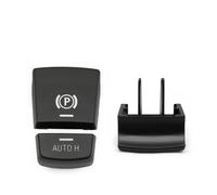 Car Electronic Parking Brake Switch Auto H Button Switch Cover Compatible With 5 Series For M5 F10 F18 2011-2017 GT F07 2010-2017 Handbrake Button(Type C)
