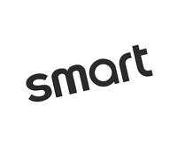 Car Emblem Badge for Smart #1 2023 2024, Emblem Gloss Black ABS Auto Logo Sticker Waterproof Self Adhesive Emblem Tuning Decorative Accessories,Front