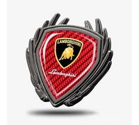 Car Emblem Badge Sticker for Lamborghini Huracán LP 640-4 Performante, 3D Replacement Logo for Car Grille Bonnet Boot Auto Styling Accessory,C