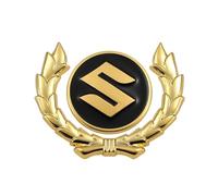 Car Emblem Badge Sticker for Suzuki Jimny/Samurai 1998-2018 2019-2024, 3D Replacement Logo for Car Grille Bonnet Boot Auto Styling Accessory,A