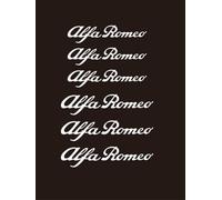 Car Emblem for Alfa Romeo 4C Giulia Giulietta GT MiTo Stelvio Tonale Junior, Car Letters Decal Replacement 3D ABS Signs Badge Decal Grill Front Rear Trunk Logo Auto Decorative,C
