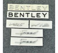 Car Emblem for Bentley Continental GT/Continental GTC/Flying Spur/Bentayga, Car Letters Decal Replacement 3D ABS Signs Badge Decal Grill Front Rear Trunk Logo Auto Decorative,4