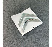 Car Emblem for Citroen C3 Picasso 2008-2013,ABS Logo Automotive Front and Rear 3D Badge Car Decoration Styling Accessories,Silver-S