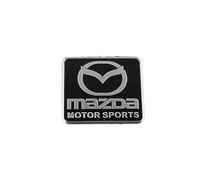 Car Emblem for Mazda 6 2012-2017, Badge Decoration UV Resistant Sticker Indoor & Outdoor Use Car Center Grill Logo Decal Sicker Accessories Sun-Proof,A-1