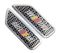 Car Emblem for Mitsubishi Shogun 2014-2019, Car Badge Emblem Decal Stickers Metal Stickers with 3D Logo Chrome Finish Auto Body Tuning Accessories,Silver