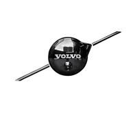 Car Emblem for Volvo XC90 2020-2024,ABS Logo Automotive Front and Rear 3D Badge Car Decoration Styling Accessories,L