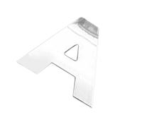 Car Emblem Letters Sticker Sturdy 3D Design Alphabet Stickers