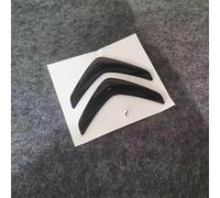 Car Emblem Logo Badge for Citroen C1 2008-2012,Badge Decals Front Bonnet Trunk Decorative Self adhesive Tuning ABS Car Parts,Black