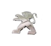 Car Emblem Logo Badge for Peugeot 208, Badge Decals Front Bonnet Trunk Decorative Self adhesive Tuning ABS Car Parts,B-1
