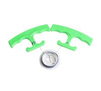 Car Emblem Removal Tool, Multipurpose Logo and Decal Remover Kit, 11x5.5cm/4.33x2.17 inches Lightweight, User-Friendly Design, Vehicle Sticker, Badge Cleaning Use, PP, Nylon Wire