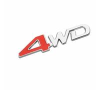 Car Emblem Sticker for Fiat Panda,Self Adhesive Metal Automotive Badge Decal Front Hood Trunk Letters Adhesive Logo Car Styling Accessories,4WD 3
