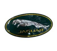 Car Emblem Sticker for Jaguar C-X16 F-Pace F-type,Auto Emblems 3D Letters Decals Sticker Badge Decoration Vehicle Exterior Tuning Accessories,Green
