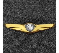 Car Emblem Sticker for MG HS MG3 SW MG5 MG6 MG7 MG Navigators ZS MG GS, Car Letter Emblems Decoration Stickers Replacement Accessories,gold-B
