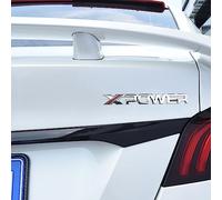Car Emblem Sticker for MG XPOWER Logo GT HS MG3 MG5 MG6 MG7 ZS ZX ZR TF EZS RX5 RX8 Morris 3 Alloy Badge Styling Accessories,Silver Style-Red