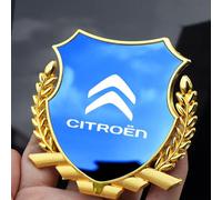 Car Emblem Stickers Compatible with Citroen C4 Grand Picasso 2006-2010, Metal Car Badge Logo 3D Self Adhesive Car Body Styling Decoration for Trunk Tailgate Side Fender Tail,D