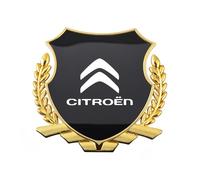 Car Emblem Stickers Compatible with Citroen C4 Grand Picasso 2013-2016, Metal Car Badge Logo 3D Self Adhesive Car Body Styling Decoration for Trunk Tailgate Side Fender Tail,B