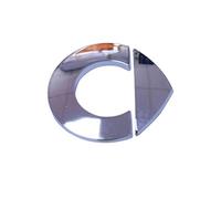 Car Emblems Badge for Smart 453 451 Fortwo Forfour, Emblem Badge Decal Logo, Badge Metal Emblem Sticker Letters for Car Logo Auto Decorative Exterior Accessories,A Silver