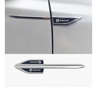Car Emblems Badge for Volvo R design xc60 v60 s60 v40 v50 s40 s80 c30 xc40 xc70, Personalized Car Stickers Custom Emblem Decals Waterproof UV-Resistant Boot Badge Emblem Decor Car Decal Logo Sticker