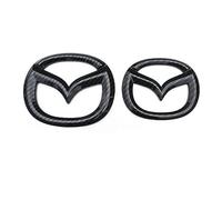 Car Emblems for Mazda 3 2013-2018 Hatchback,Metal Logo Badge Original Quality Badge Decal Selfadhesive Emblem Sticker 3D Emblem Ornaments Car Accessories,Carbon fiber