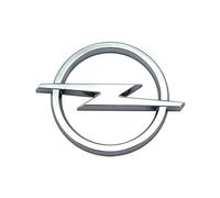 Car Emblems for Opel Insignia 2017-2023,Chrome ABS Logo Badges Hood Trunk Emblem Replacement Car Front Grille Emblem Exterior Accessories Front and Rear Trunk Car Trim,A