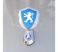 Car Emblems for Peugeot 108 Hatch,Emblem Sticker Self Decorative Logo Badge Decal Front Bonnet Trunk Adhesive Tuning Body Styling Fittings Parts,C