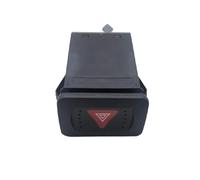 Car Emergency Light Switch Double Flash Warning Switch Hazard Light Button for VW for Golf MK4 Bora 19982006 1J0953235J