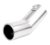 Car End Pipe Tail 1Piece Car Tail Pipes Style Pipe Stainless Steel Exhaust Muffler Tips For Golf 4 For Bora For Jetta Exhaust Pipe
