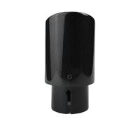Car End Pipes 1 Pcs Universal Car Carbon Fibre Stainless Steel Sand Blast Twill Glossy Muffler Exhaust Nozzle Tip End Pipes(60mm-101mm)