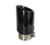 Car End Pipes 1 Pcs Universal Car Mufflers Tip Exhaust Pipe Nozzle Decoration polishing Oval Width 105/115/130/150 End Pipes(63.5mm-130mm)