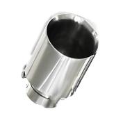 Car End Pipes 1 Pcs Universal Exhaust Tip Stainless Steel Muffler Tailpipe Oblique Customized Size Car Exhaust Tube Pipe(63-114MM)