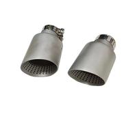 Car End Pipes 1 Piece Car Accessories Exhaust Nozzle Matte 304 Stainless Steel Car Muffler System Car Muffler Trim Exhaust Tailpipe(77mm-101mm)