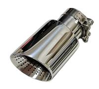 Car End Pipes 1pcs Exhaust Pipe Stainless Steel Tail Throat Horn Outlet Hole Large Diameter 89mm 101mm 114mm Size Tail Pipe Exhaust Pipe Cap(70mm-101mm)
