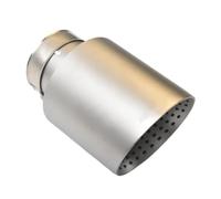 Car End Pipes 1piece of 304 2inch2.5inch3inch muffler tailpipe or car modified exhaust pipe, single sandblasted beveled edge End Pipes(63MM IN- 89MM OUT)