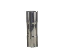 Car End Pipes 304 stainless steel 51/63/70/76 mm on the nozzle clamp type round pipe with a total length of 200 mm(66mm-63mm-66mm)