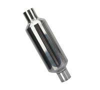 Car End Pipes Car Accessories Exhaust 2 2.25 2.5 3'' Exhaust Muffler Muffler Tip Cutout Stainless Steel Escape Pipe Silencer Tail Pipe Exhaust Pipe Cap(57x101x57)