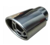 Car End Pipes Car decoration Muffler tail throat exhaust pipe modeling for Panamera for Mission for Macan for Cayenne 911(Ivory)
