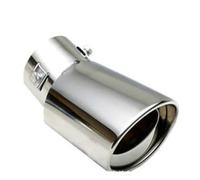 Car End Pipes Car decoration Muffler tail throat exhaust pipe modeling for Panamera for Mission for Macan for Cayenne 911(Dark Grey)