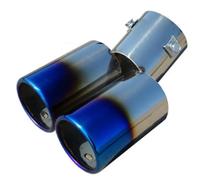 Car End Pipes Car decoration Muffler tail throat exhaust pipe modeling for Panamera for Mission for Macan for Cayenne 911(Orange)