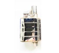 Car End Pipes Car Exhaust System Vacuum Valve Control Pipe Kit Variable Silencer Stainless Universal 51 63 76 Mm Remote Tail Tube(51MM Left)