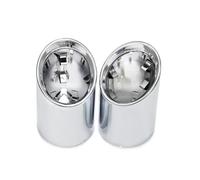 Car End Pipes Exhaust Tailpipe Cover For BMW For 4 Series G22 G26 420i 430i 3 G20 G21 320i 330i System Tail Tube(Silver)