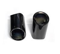 Car End Pipes Exhaust Tip Muffler Nozzle For BMW 5 Series 520i 523i 525i 528i 530i 535i 535d F10 F11 F18 E60 E61 E39 E28 E12 Car Accessories(Titanium Black 2PCS)