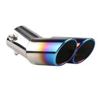 Car End Pipes For AMG E 53 Hybrid T-Modell 2024 2025 Car Exhaust Whistle Single Round Bending Muffler Tip