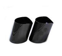 Car End Pipes For BMW 5 Series 520i 525i 528i 530i 535d 535i F10 F11 F18 F07 GT E39 E60 E34 E61 2Pcs Car Exhaust Muffler Tip End Pipes(For E61 Black)