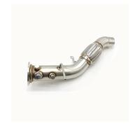 Car End Pipes For BMW E70 X5 3.0SD 3.5D 286 HP M57N2 2007 2008 2009 2010 2011 2012 2013 Exhaust Downpipe Exhaust Tail Pipe(Dark Grey)