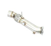 Car End Pipes For BMW F01 F06 F07 F10 F11 F12 F13 535i 2010-2015 Turbo Catless Down Pipe 3.5inch N55 Exhaust Downpipe